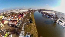 Winter radovesice and Ohře