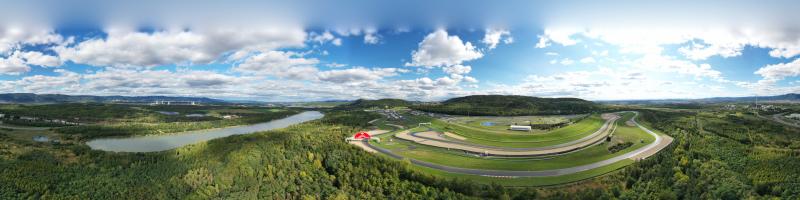 Panorama Autodrom Most