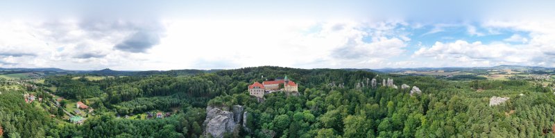 Panorama Hrubá Skála